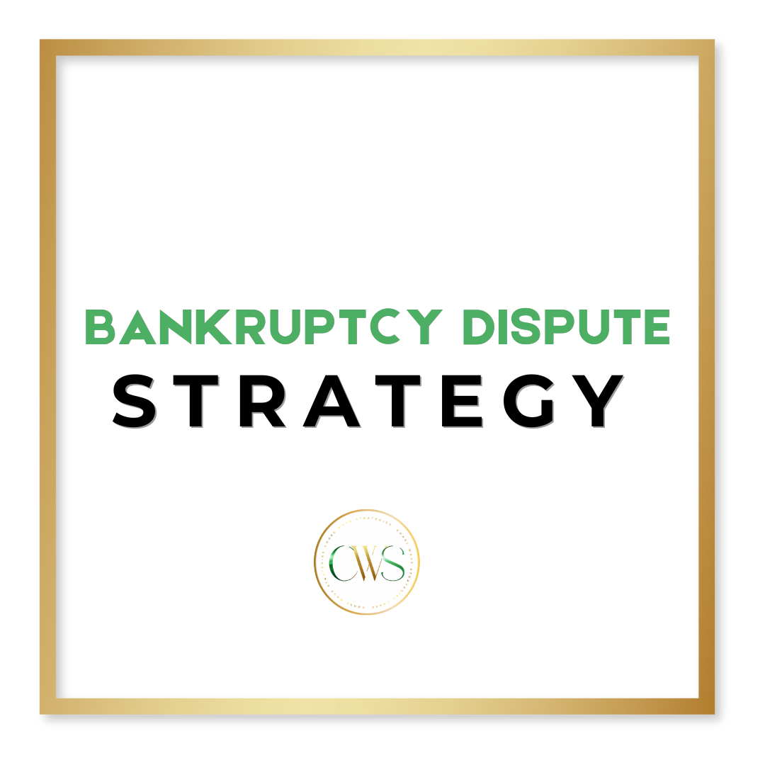 Bankruptcy Dispute Strategy