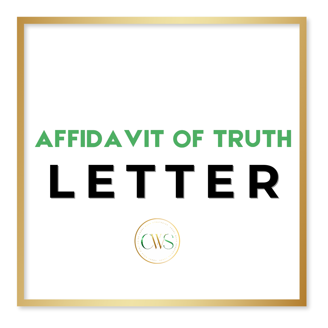 Affidavit of Truth